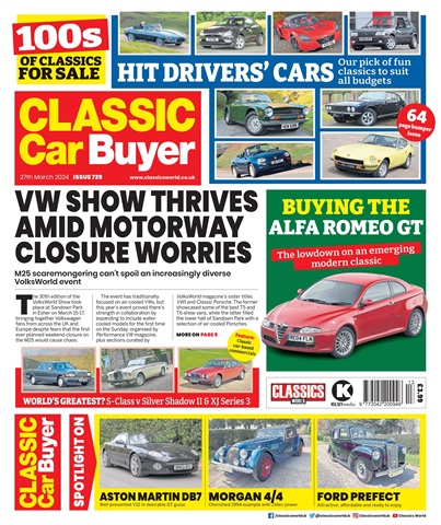 Classic Car Buyer issue 27 Mar 2024