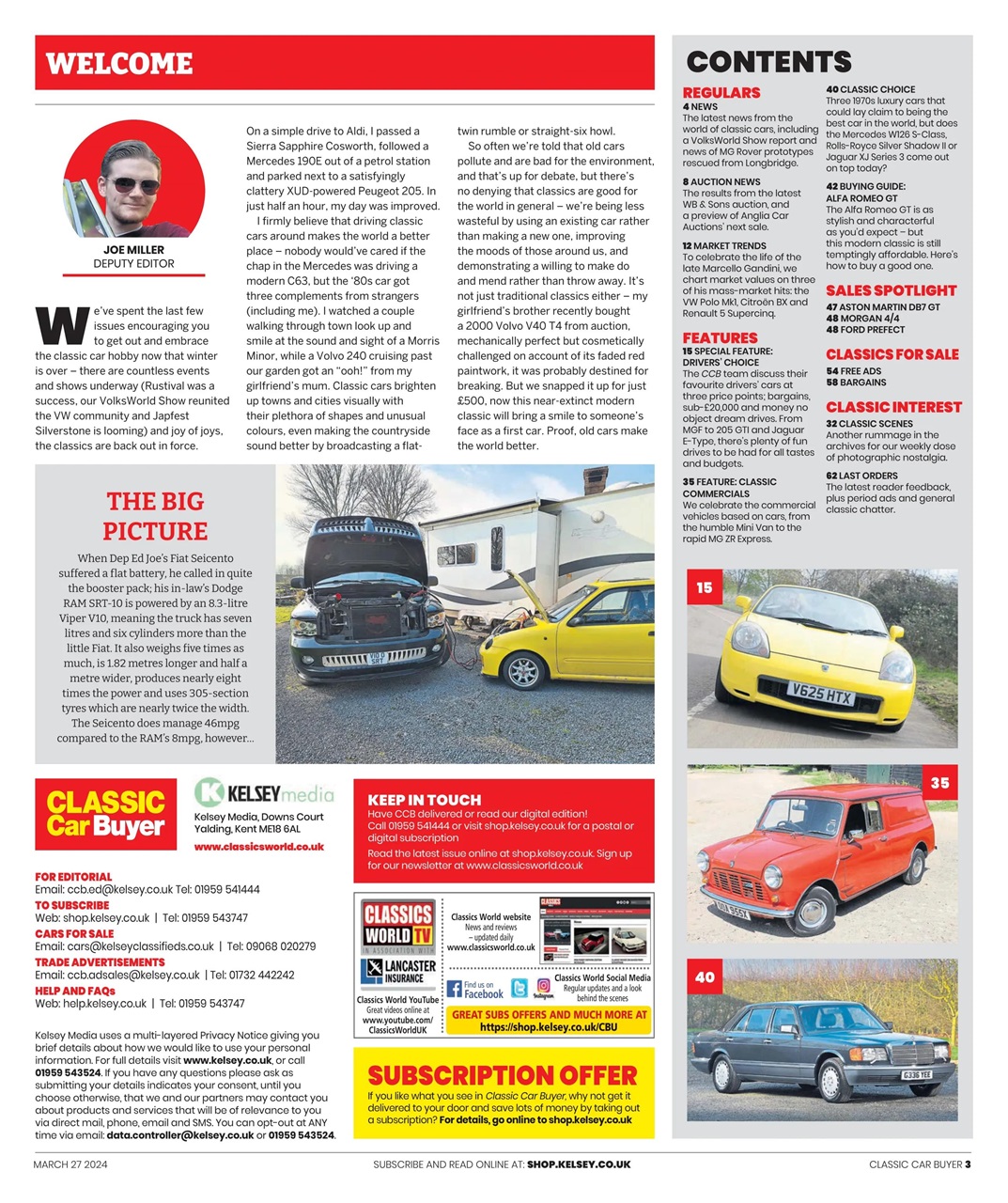 Classic Car Buyer Preview Pages