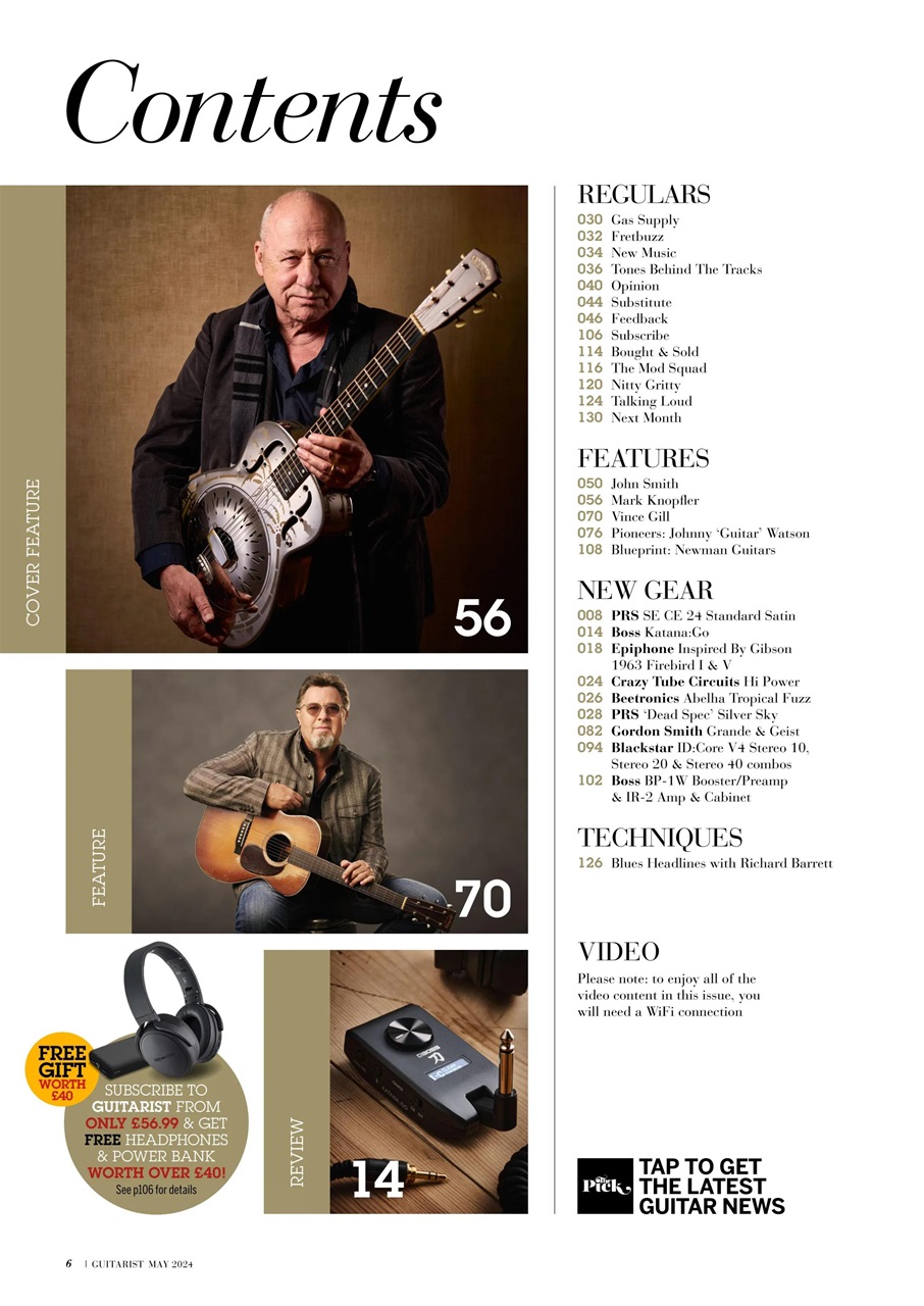 Guitarist Preview Pages