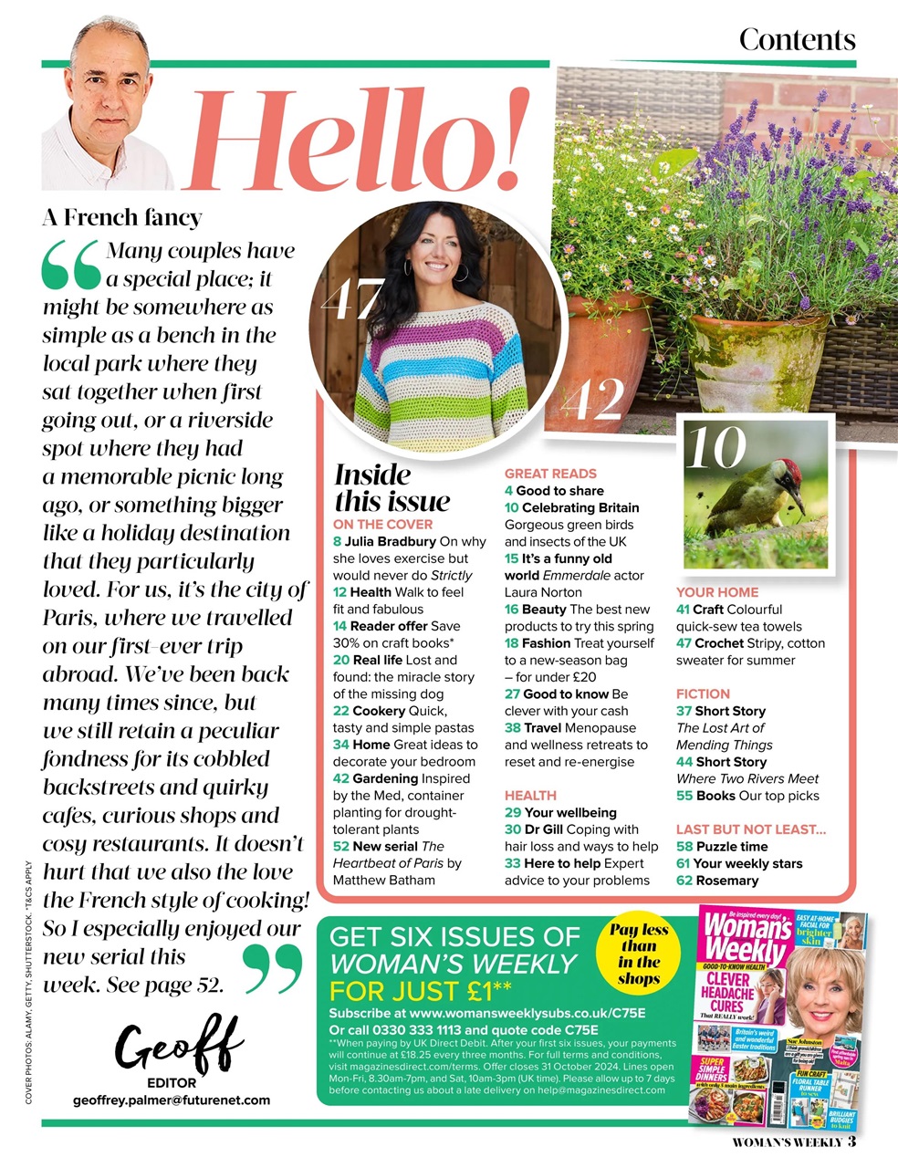 Woman's Weekly Preview Pages