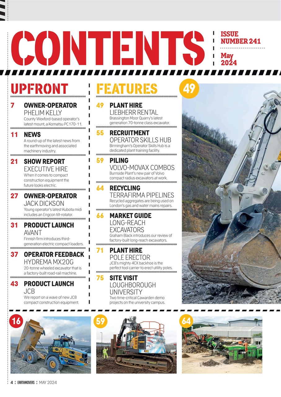 Earthmovers Preview Pages