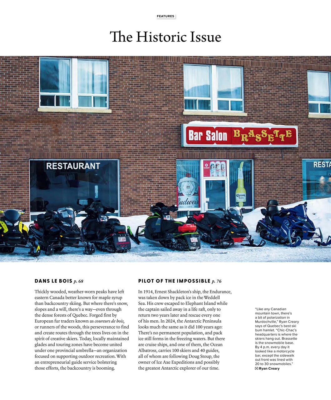 Backcountry Preview Pages