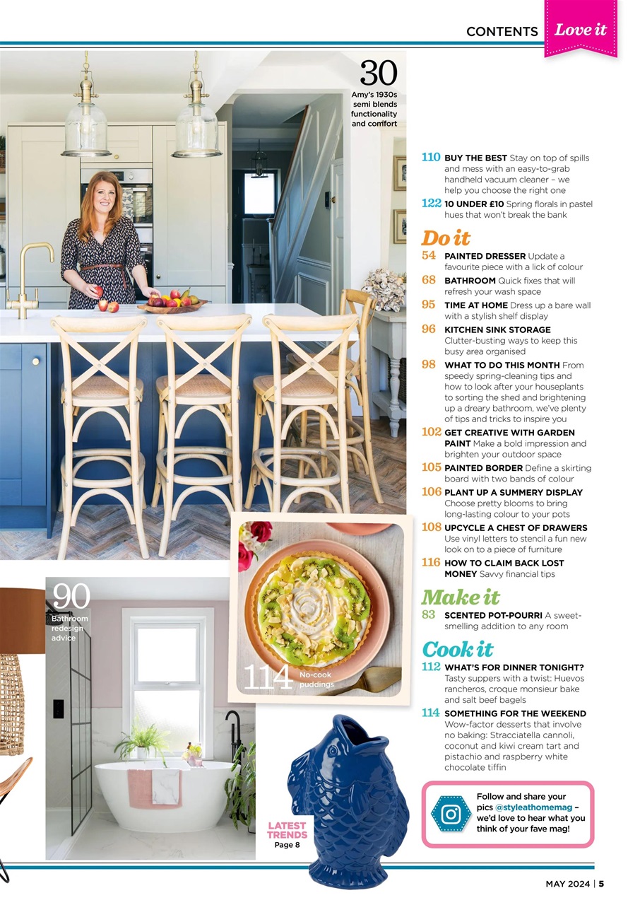 Style at Home Preview Pages