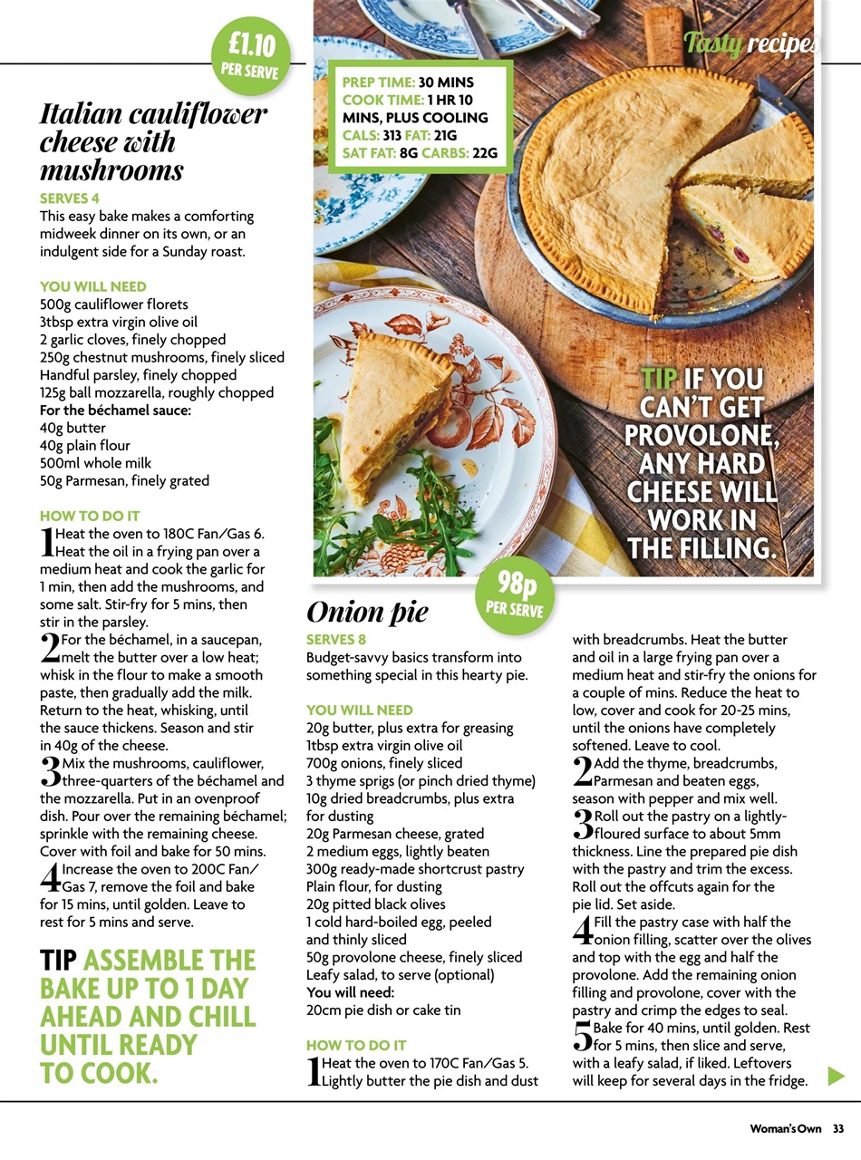 Woman's Own Preview Pages