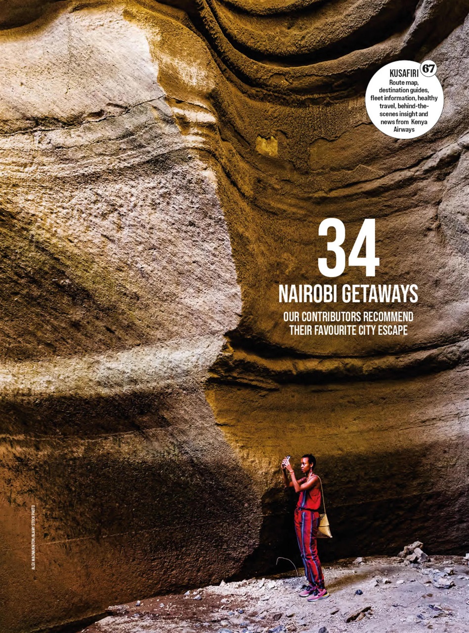 MSAFIRI – Kenya Airways Inflight Preview Pages