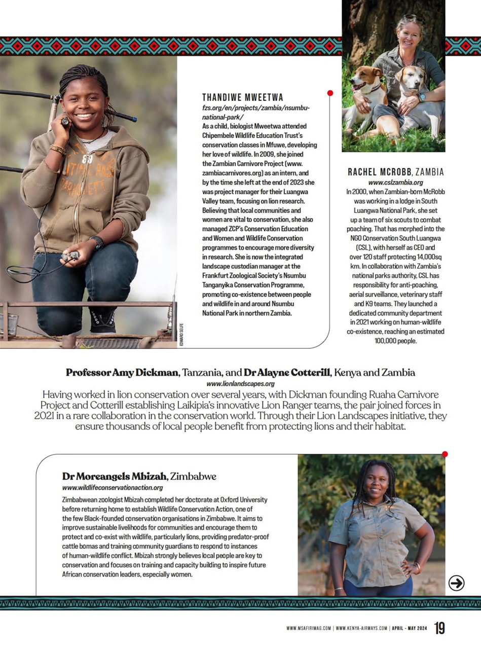 MSAFIRI – Kenya Airways Inflight Preview Pages