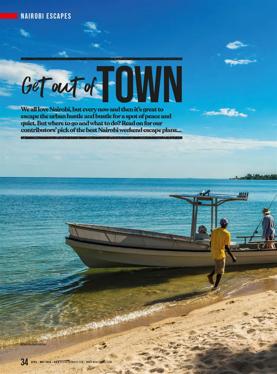 MSAFIRI – Kenya Airways Inflight Preview Pages