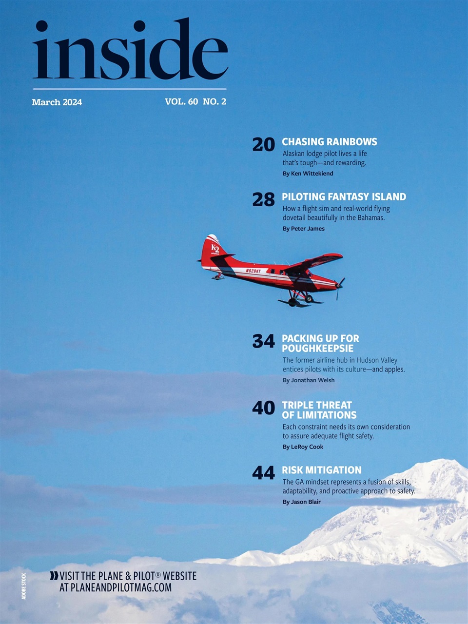 Plane & Pilot Preview Pages