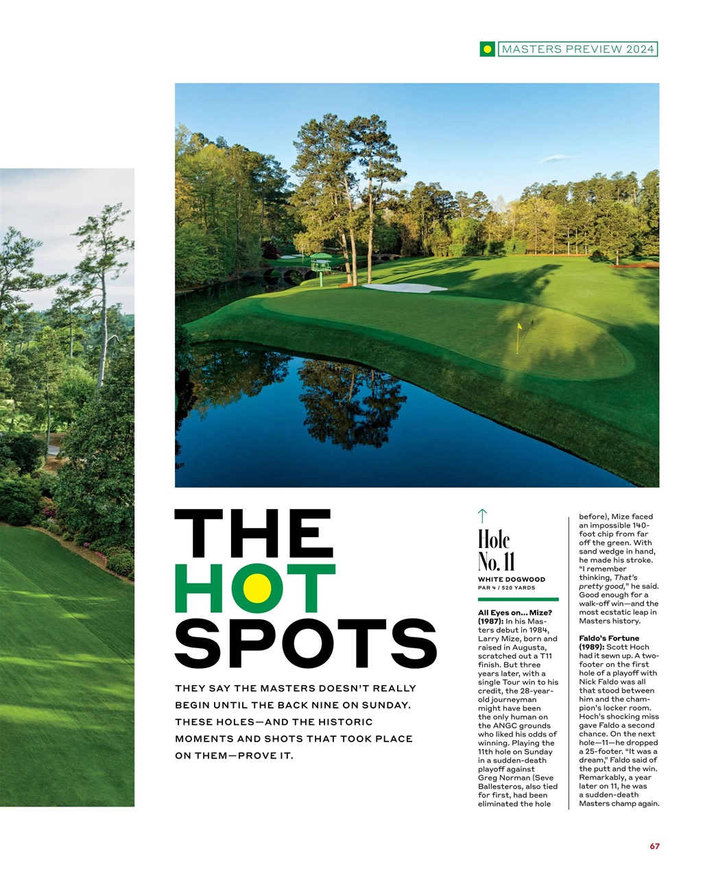 Golf Magazine Preview Pages