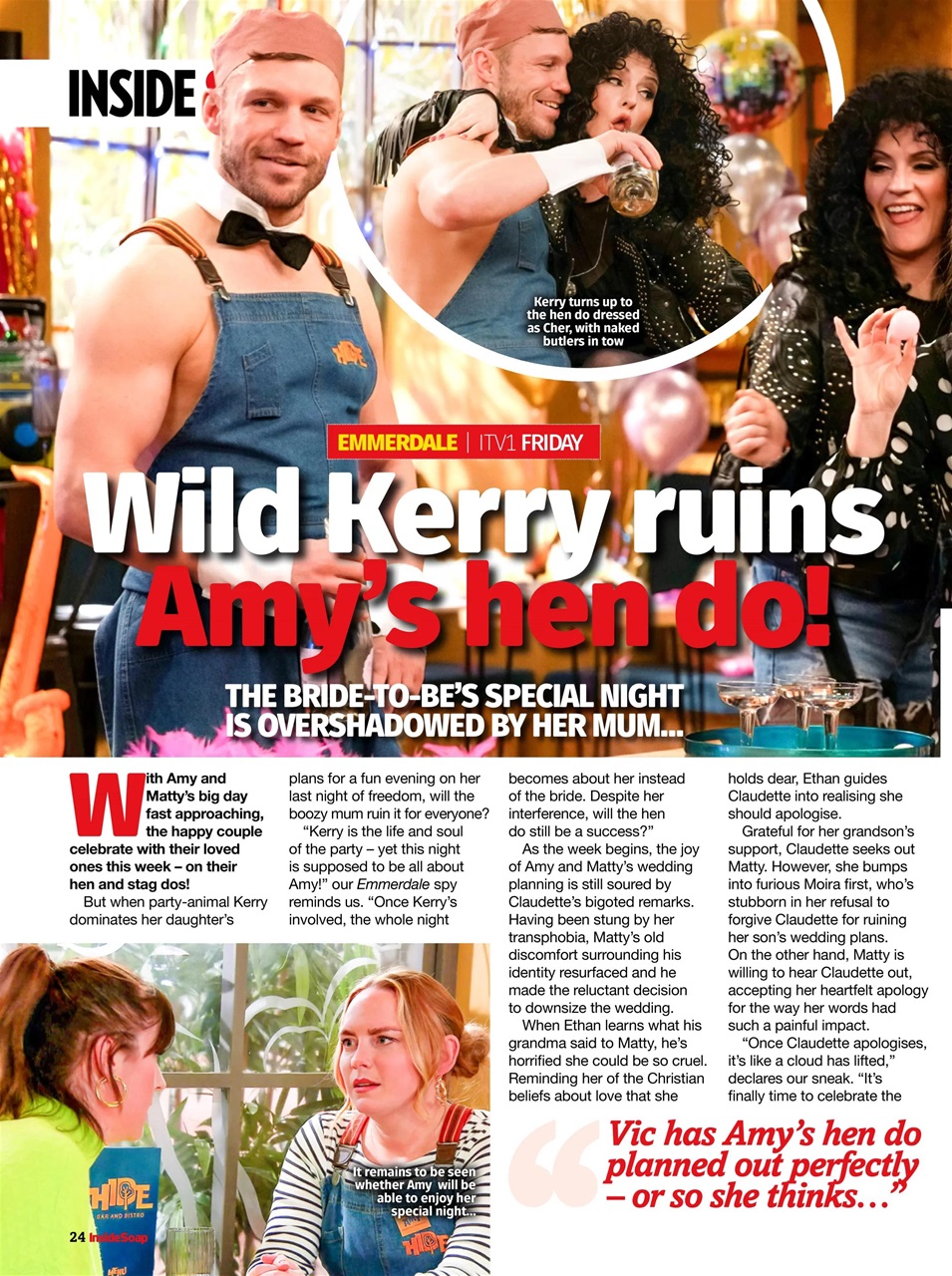 Inside Soap Preview Pages