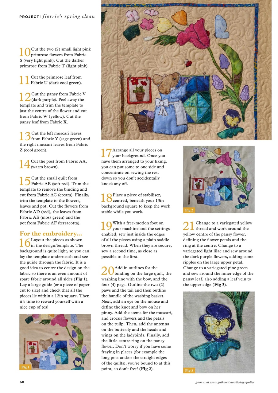 Today’s Quilter Preview Pages
