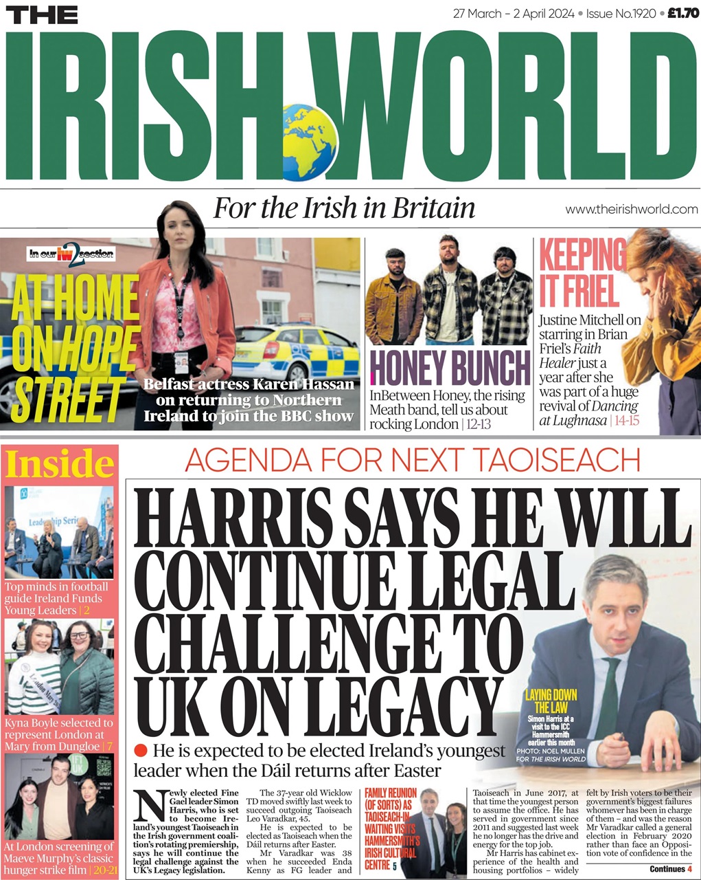 Irish World Preview Pages