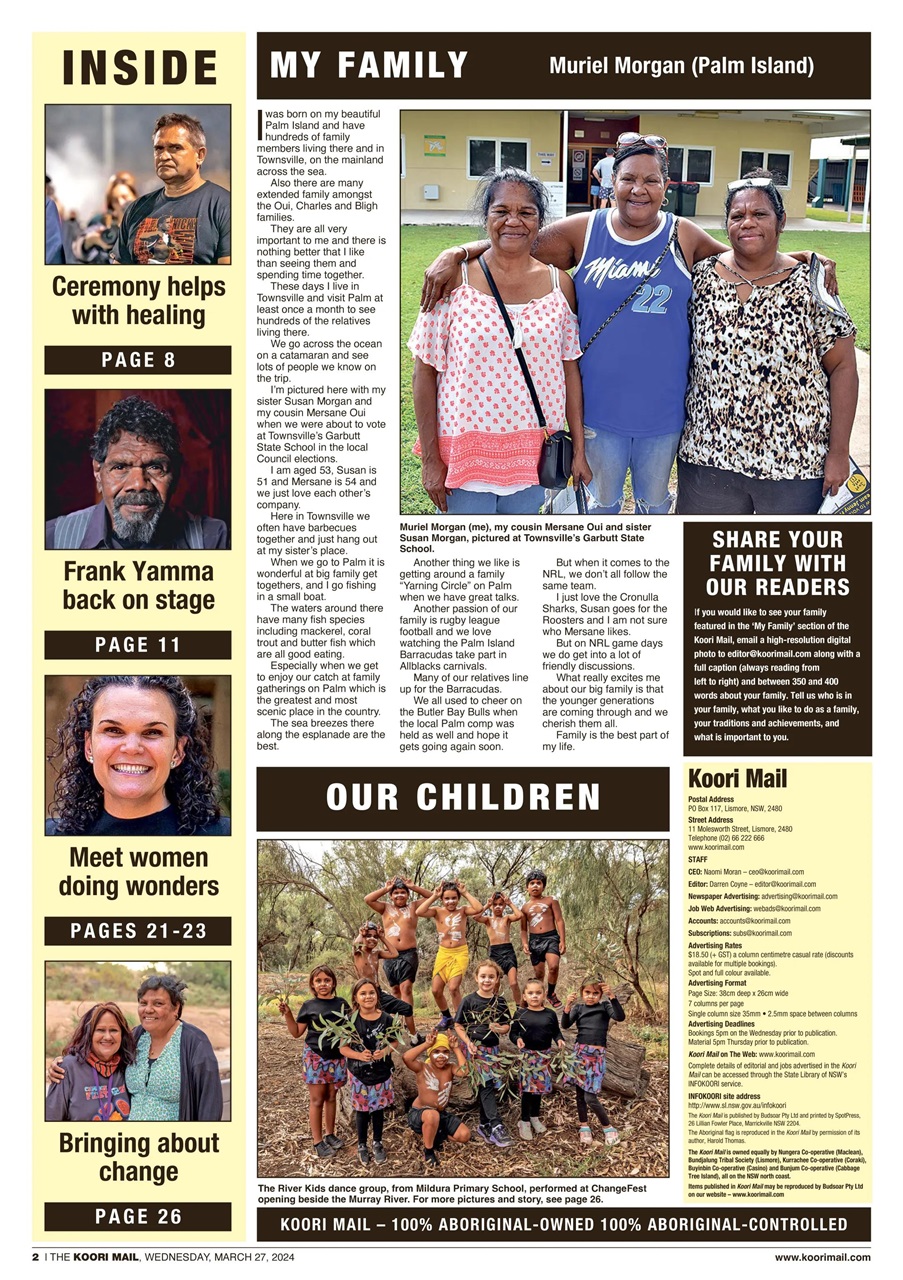 Koori Mail Preview Pages