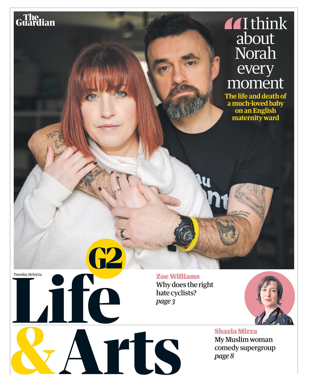 The Guardian Newspaper Preview Pages
