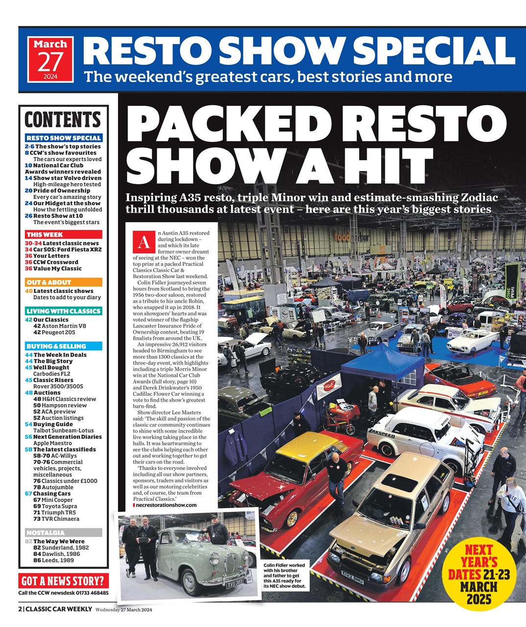 Classic Car Weekly Preview Pages