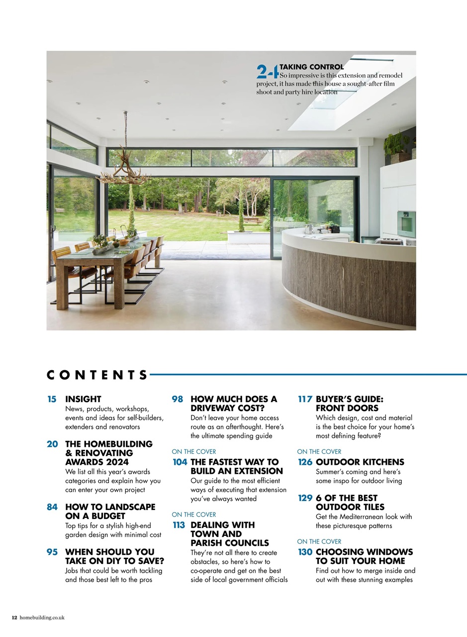 Homebuilding & Renovating Magazine Preview Pages