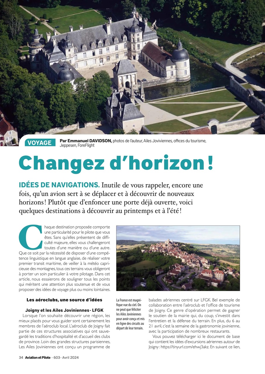 Aviation et Pilote Preview Pages