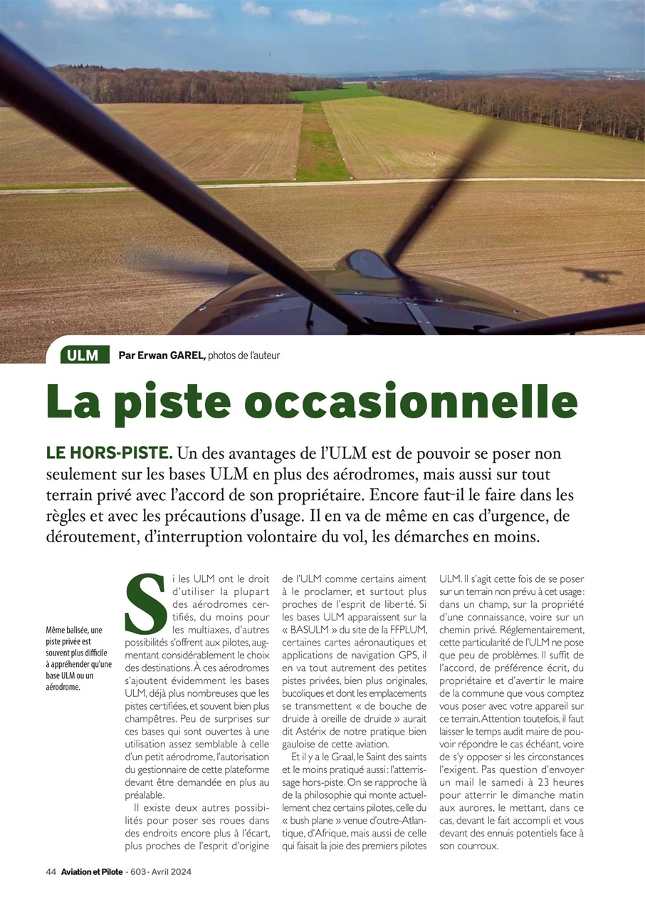 Aviation et Pilote Preview Pages