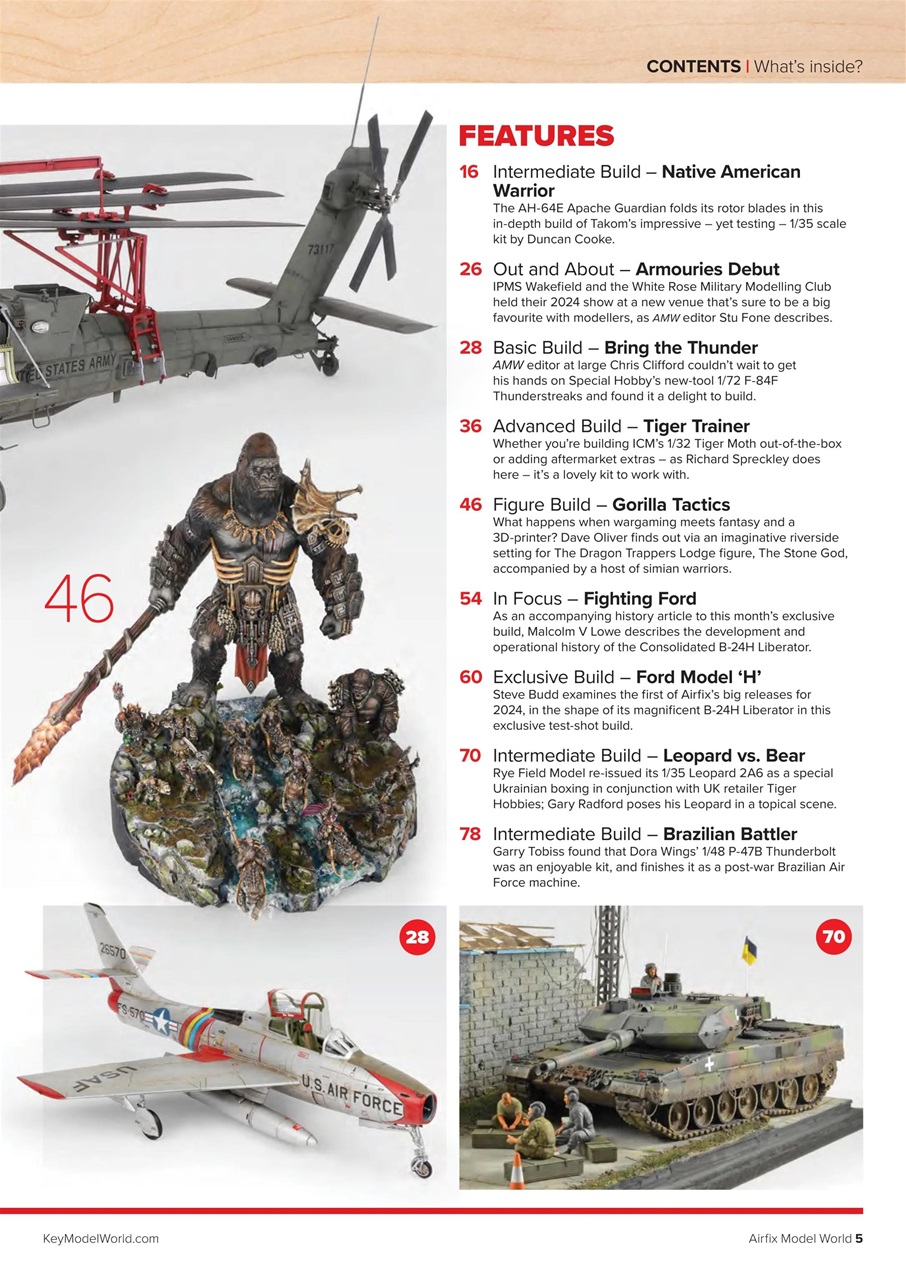 Airfix Model World Preview Pages