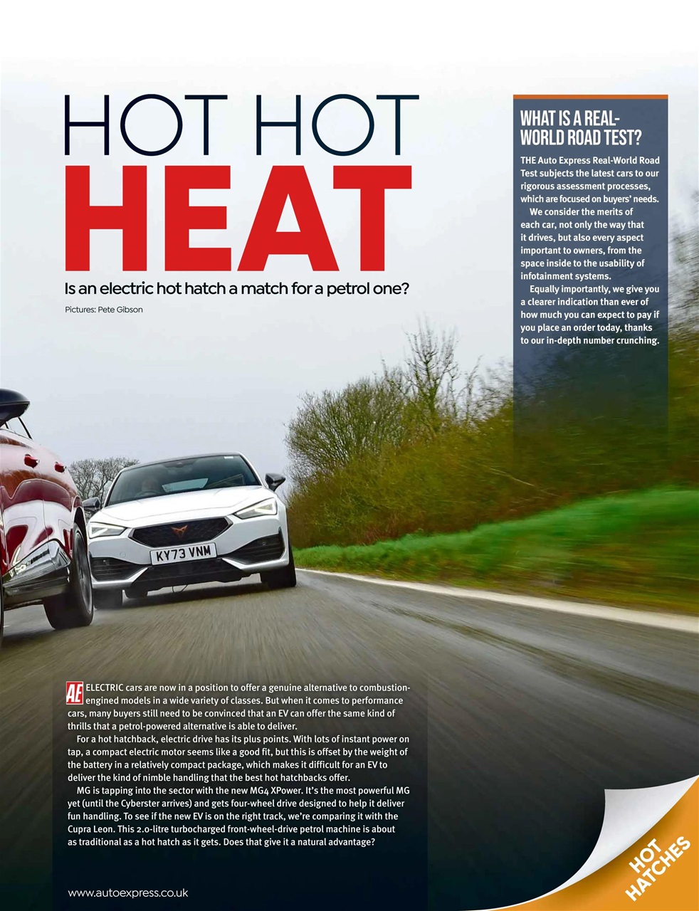 Auto Express Preview Pages