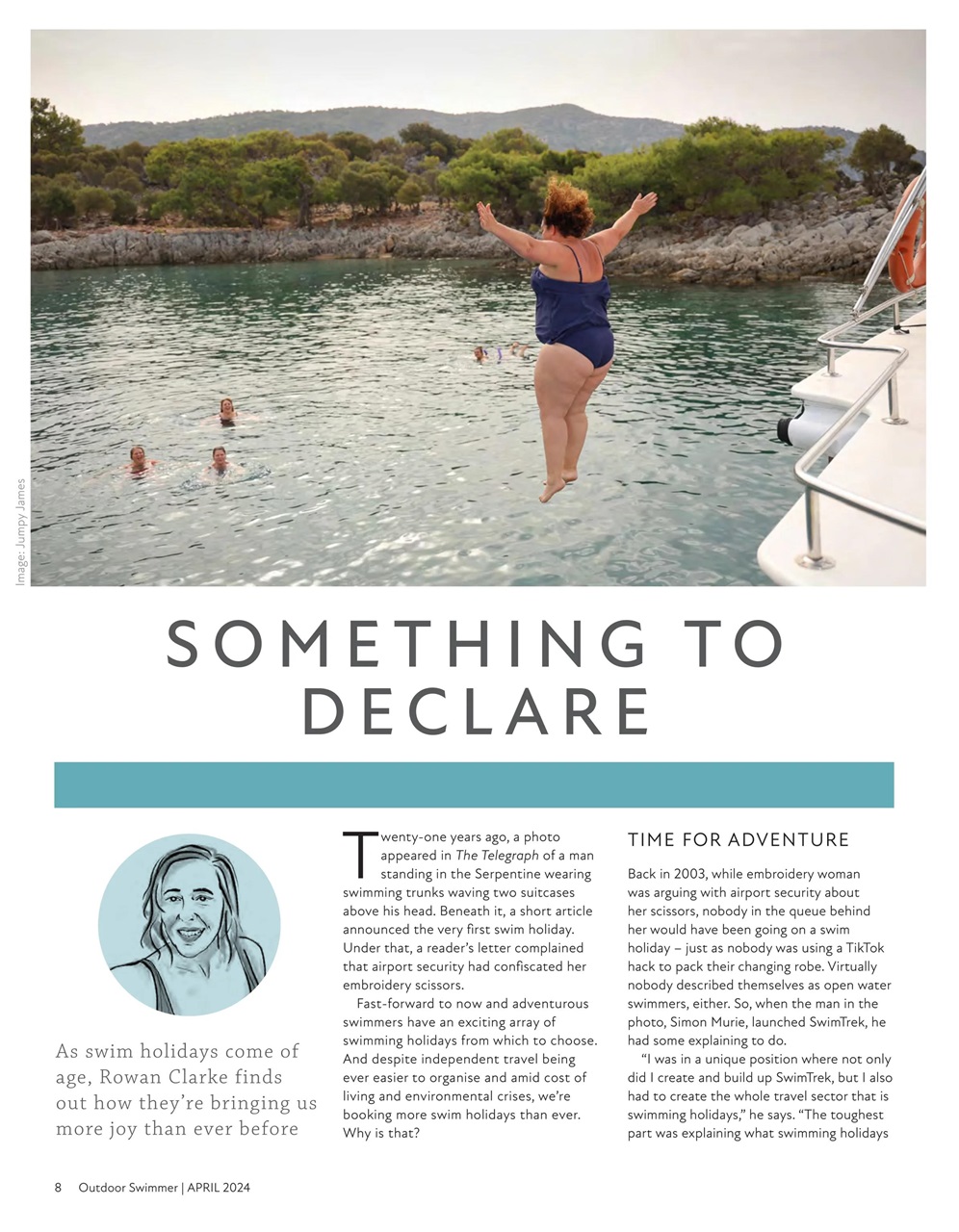 Outdoor Swimmer Preview Pages
