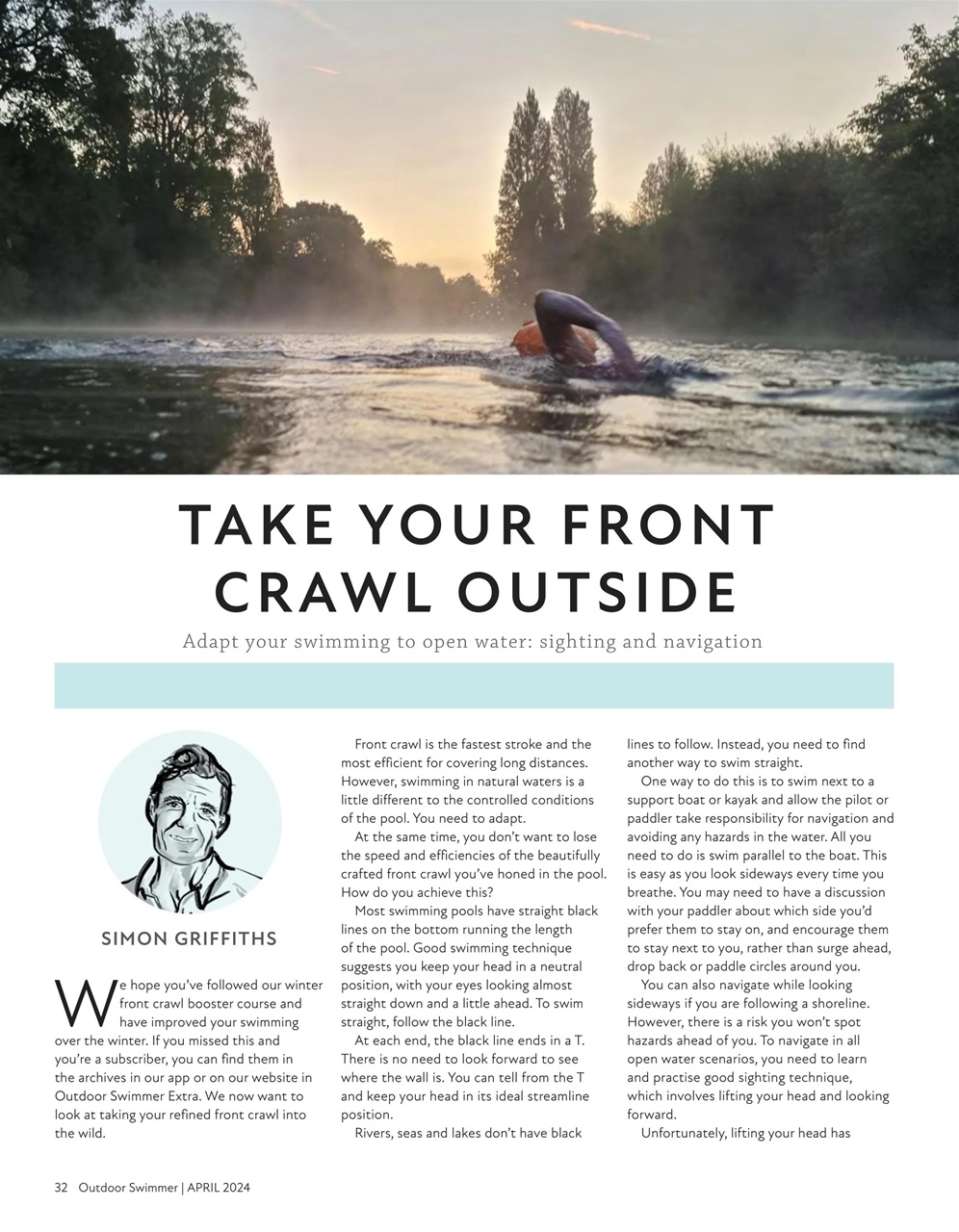 Outdoor Swimmer Preview Pages