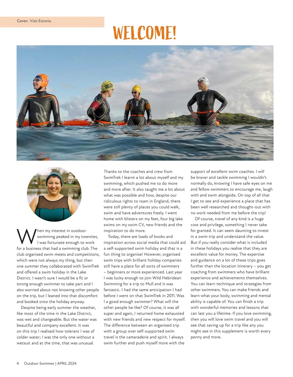 Outdoor Swimmer Preview Pages