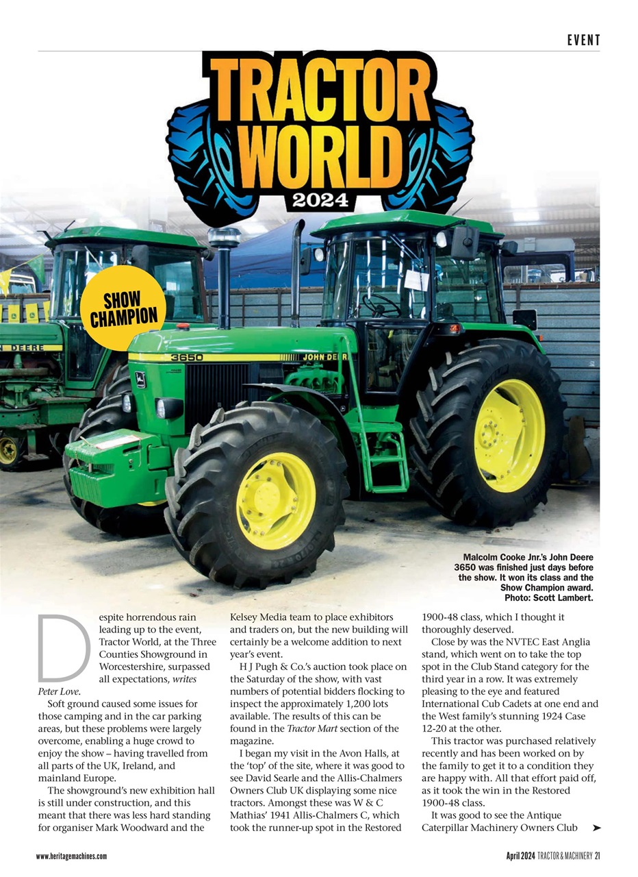 Tractor & Machinery Preview Pages