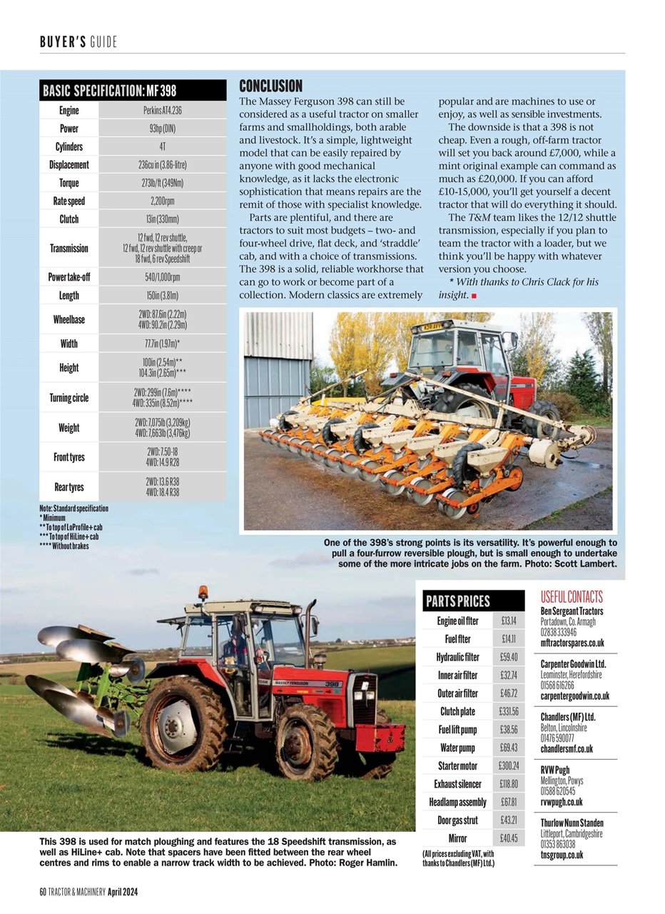 Tractor & Machinery Preview Pages