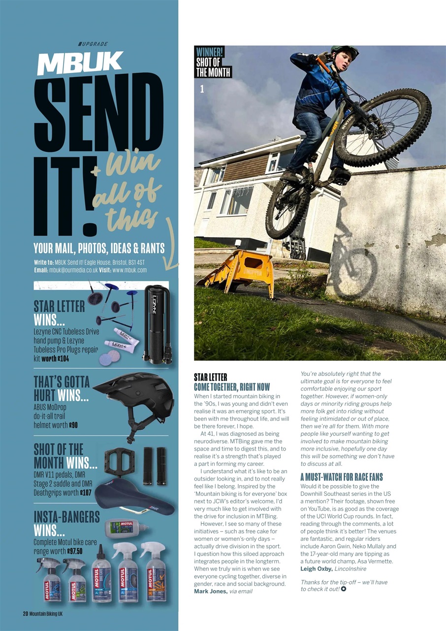 Mountain Biking UK Preview Pages
