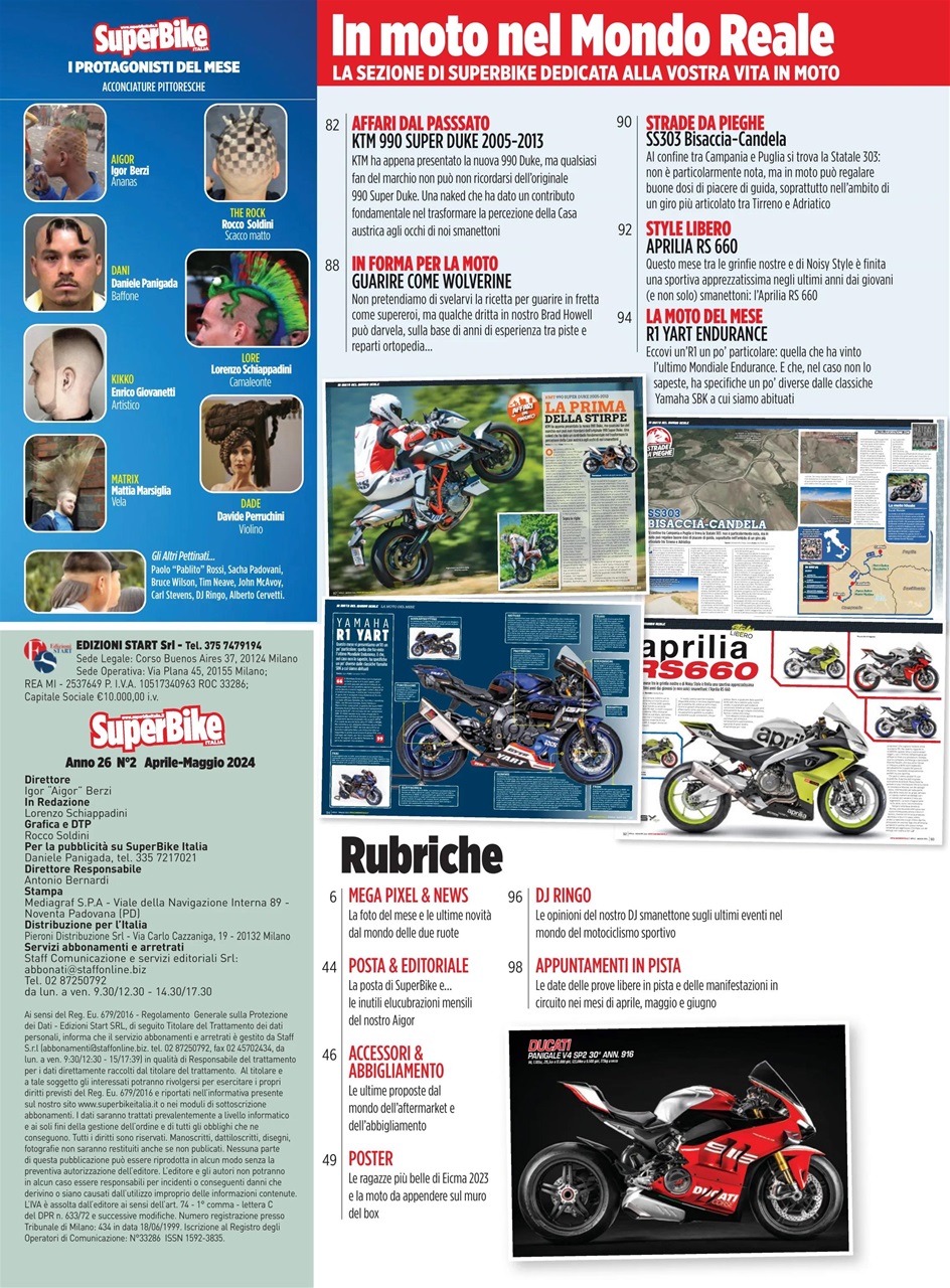 Superbike Italia Preview Pages