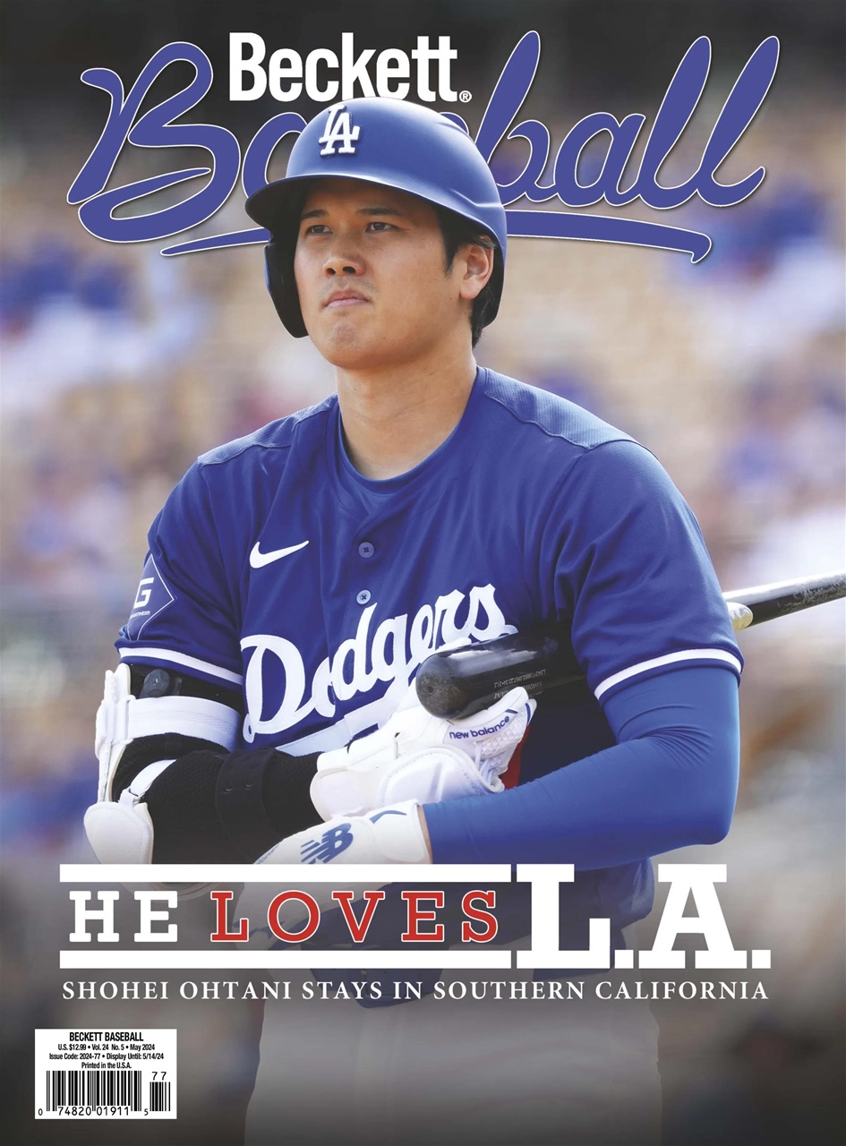 Beckett Baseball Magazine Preview Pages
