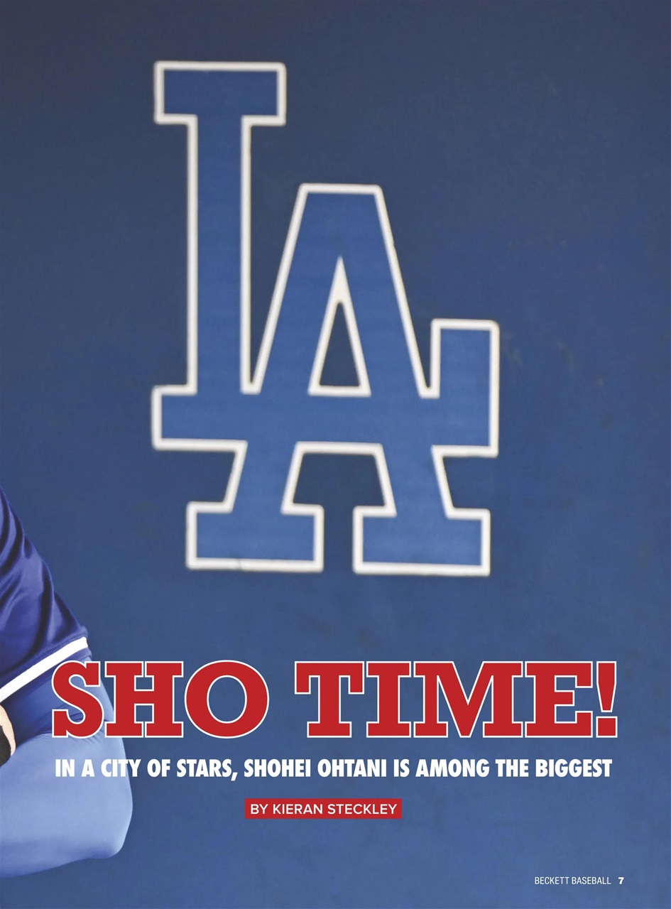 Beckett Baseball Magazine Preview Pages