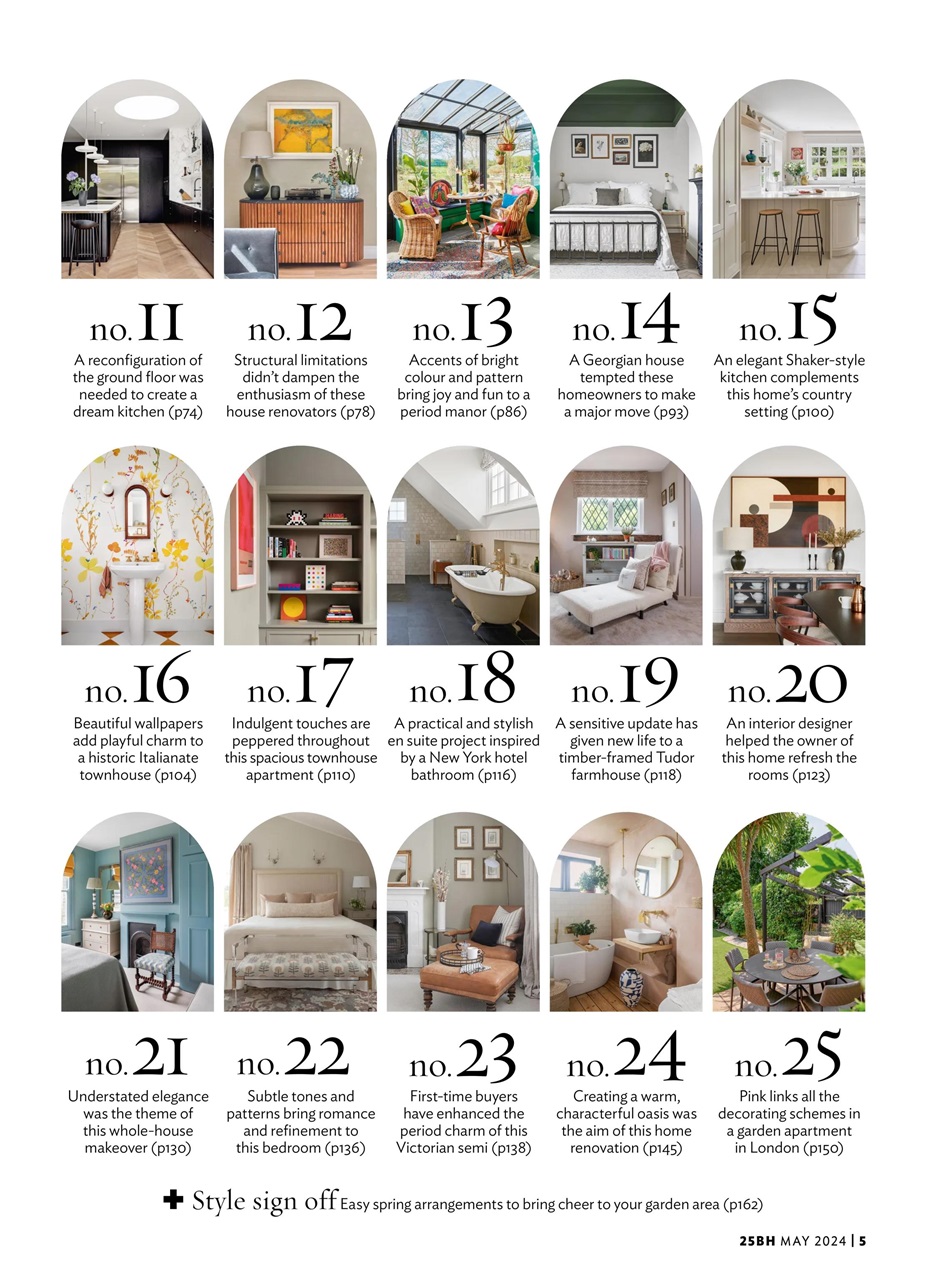 25 Beautiful Homes Preview Pages