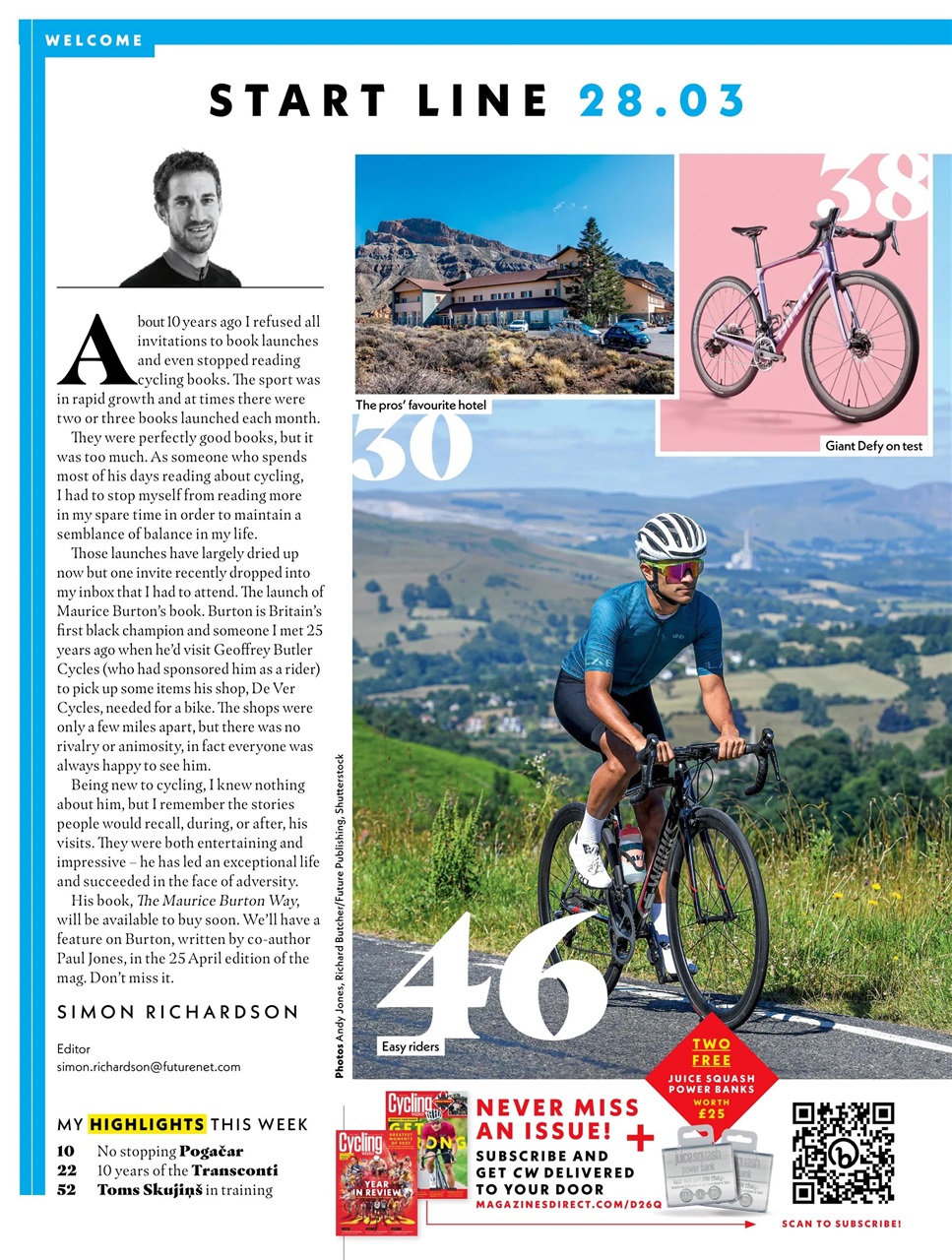 Cycling Weekly Preview Pages