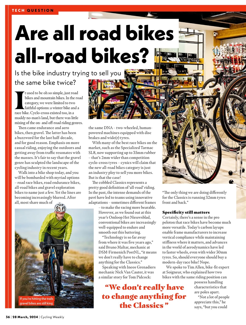 Cycling Weekly Preview Pages