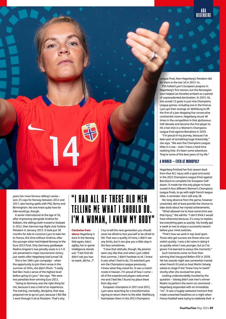 FourFourTwo Magazine - May 2024 Back Issue