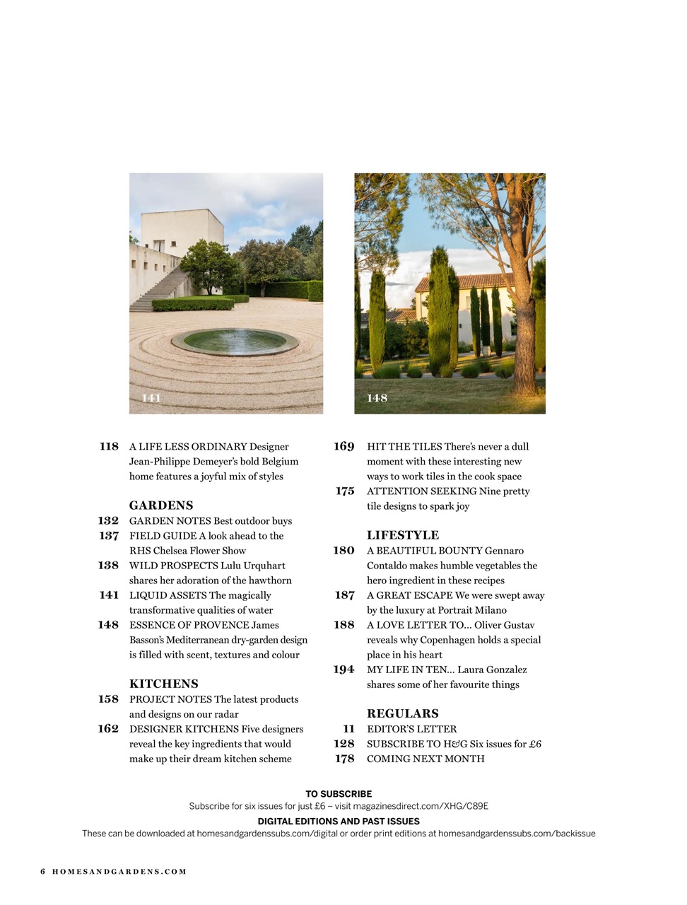 Homes & Gardens Preview Pages