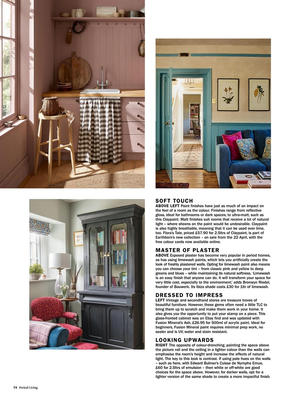 Period Living Magazine Preview Pages