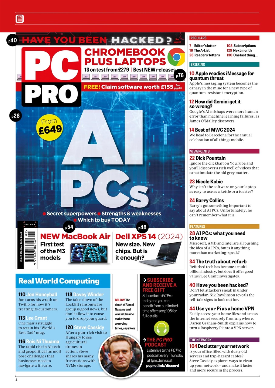 PC Pro Preview Pages