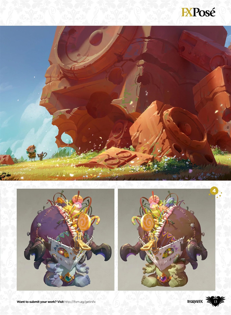 ImagineFX Preview Pages