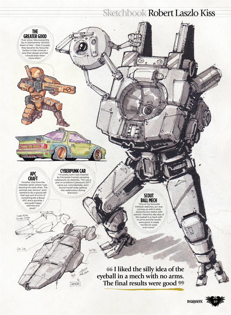 ImagineFX Preview Pages