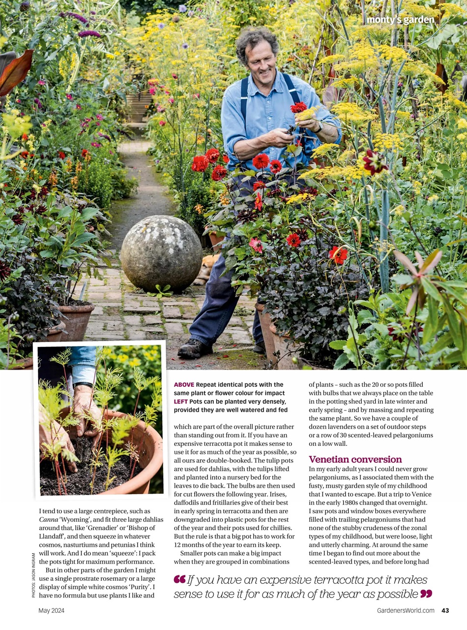 BBC Gardeners’ World Magazine Preview Pages
