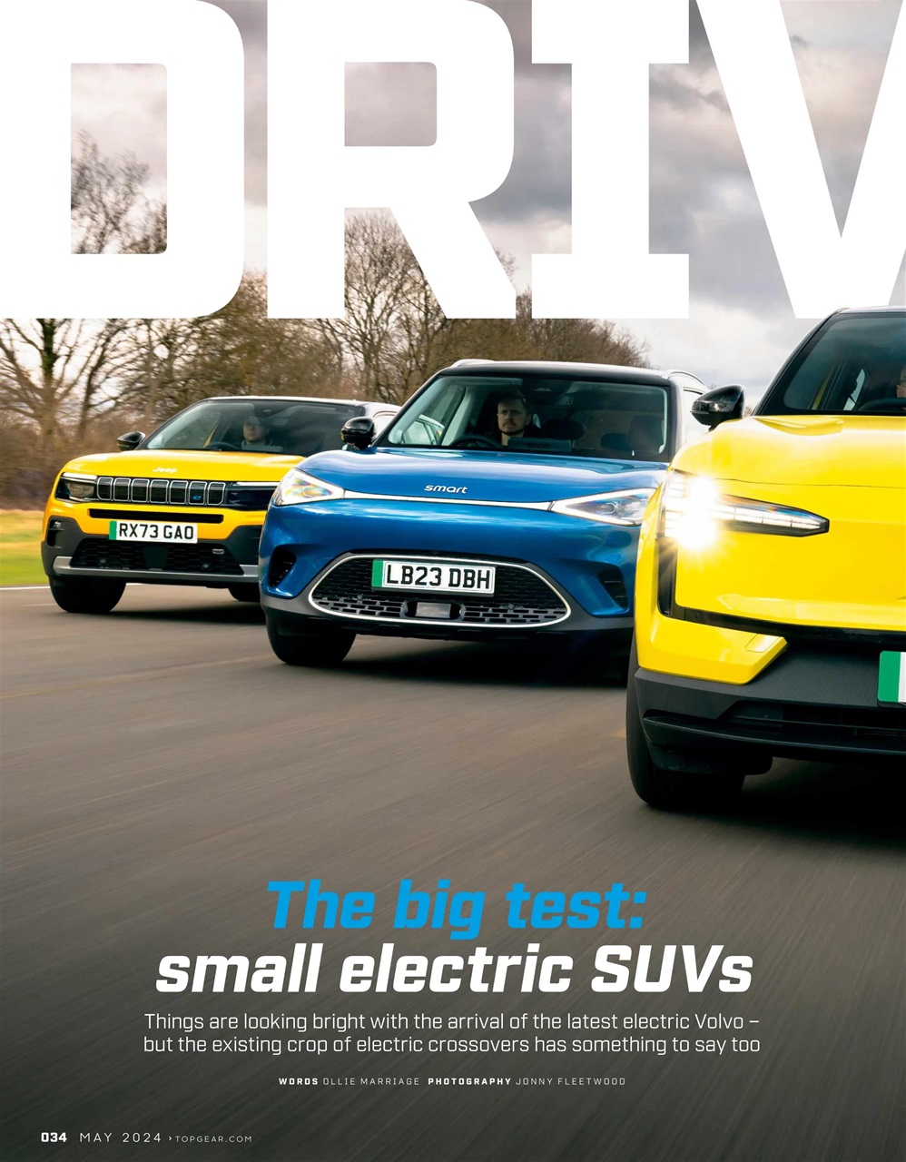 BBC Top Gear Magazine Preview Pages