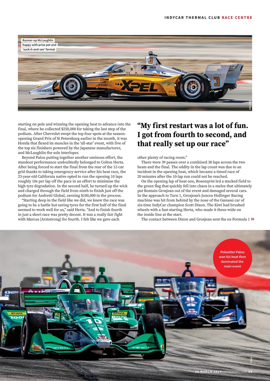 Autosport Preview Pages
