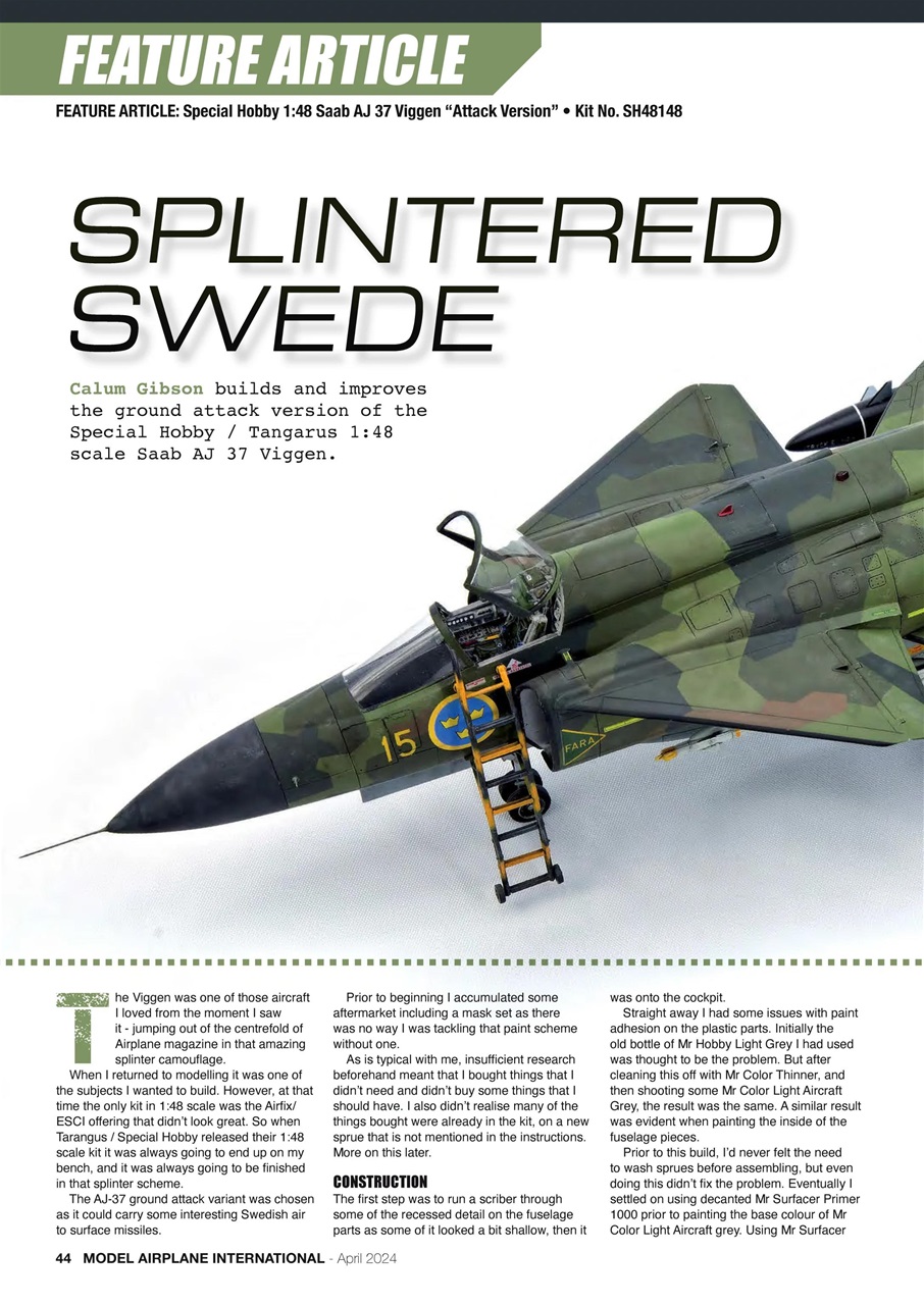 Model Airplane International Preview Pages