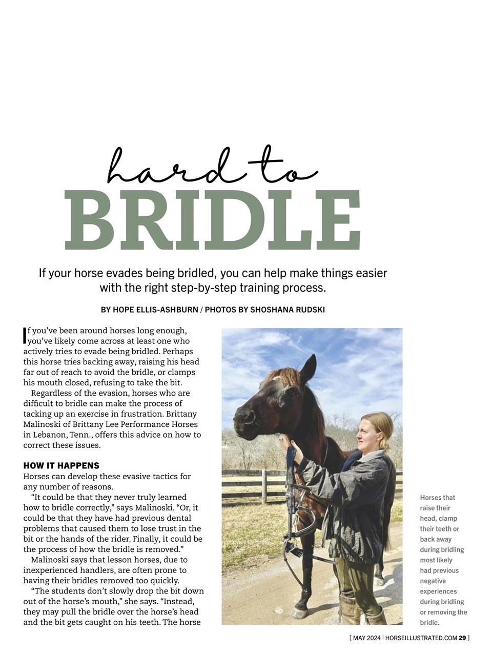 Horse Illustrated Magazine Preview Pages