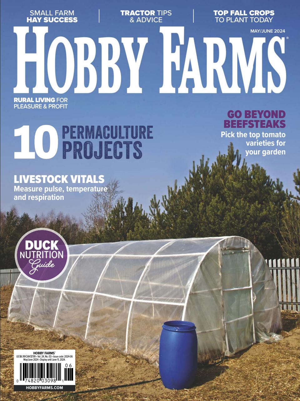 Hobby Farms Magazine Preview Pages