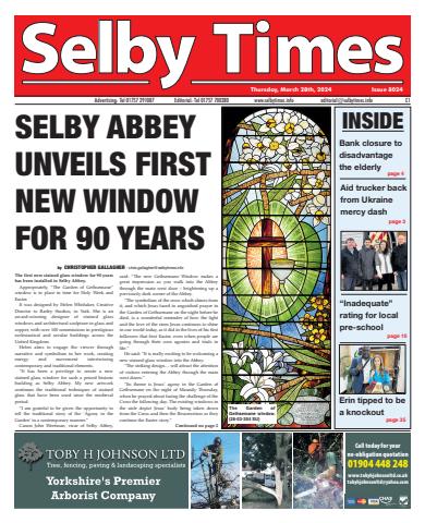 Selby Times issue March 28th 2024