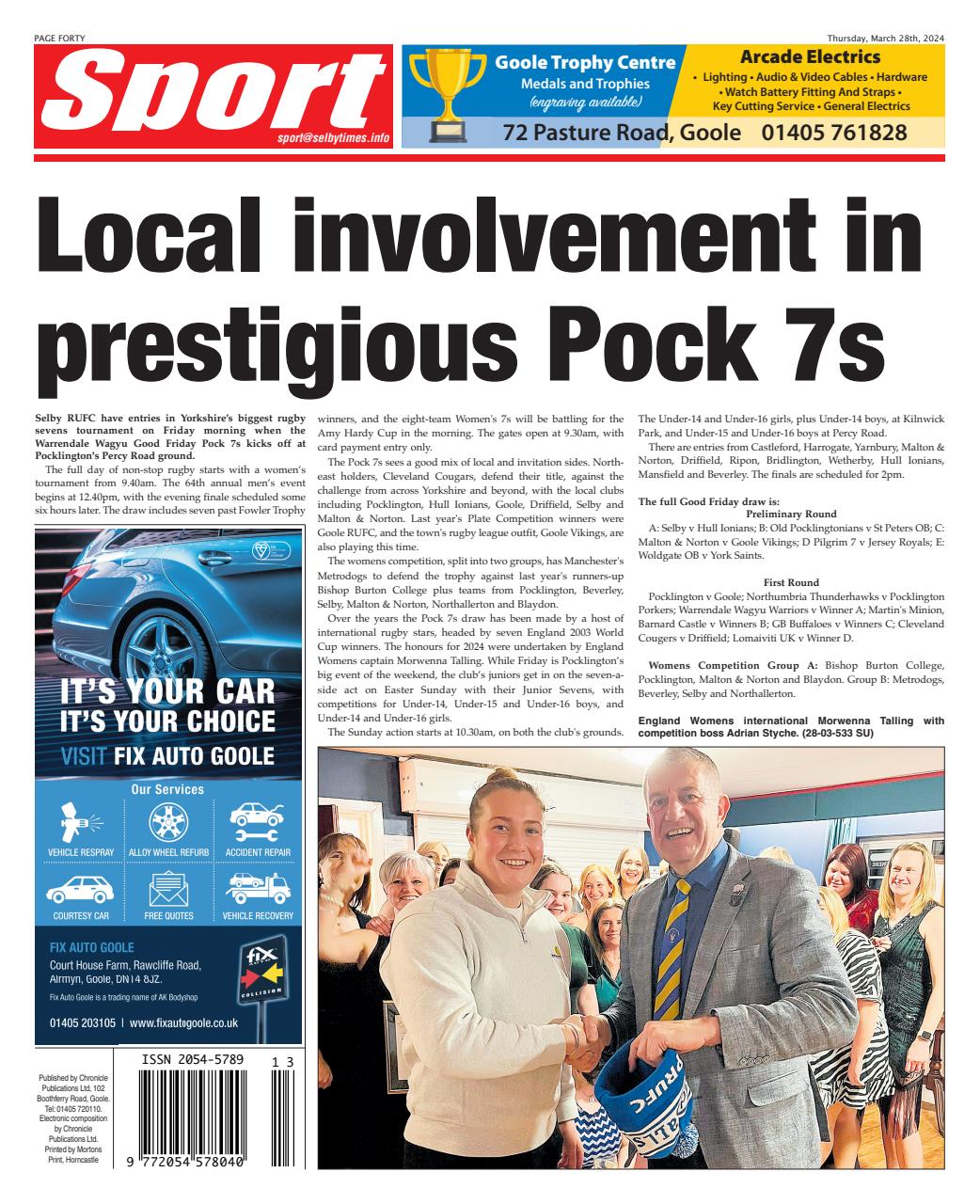 Selby Times Preview Pages